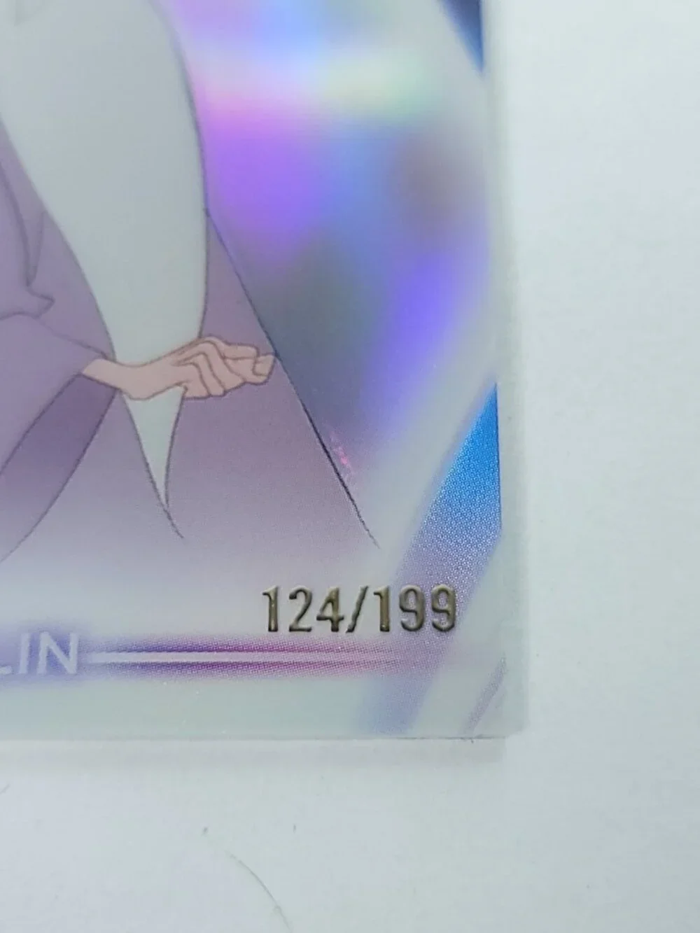 Merlin Topps 2026 Disney Neon Holo Chrome Refractor Limited 124/199 CNE